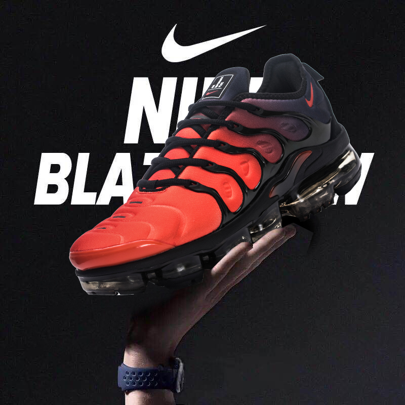 Nike Max Plus "Black Crimson Gradient" (TN77)