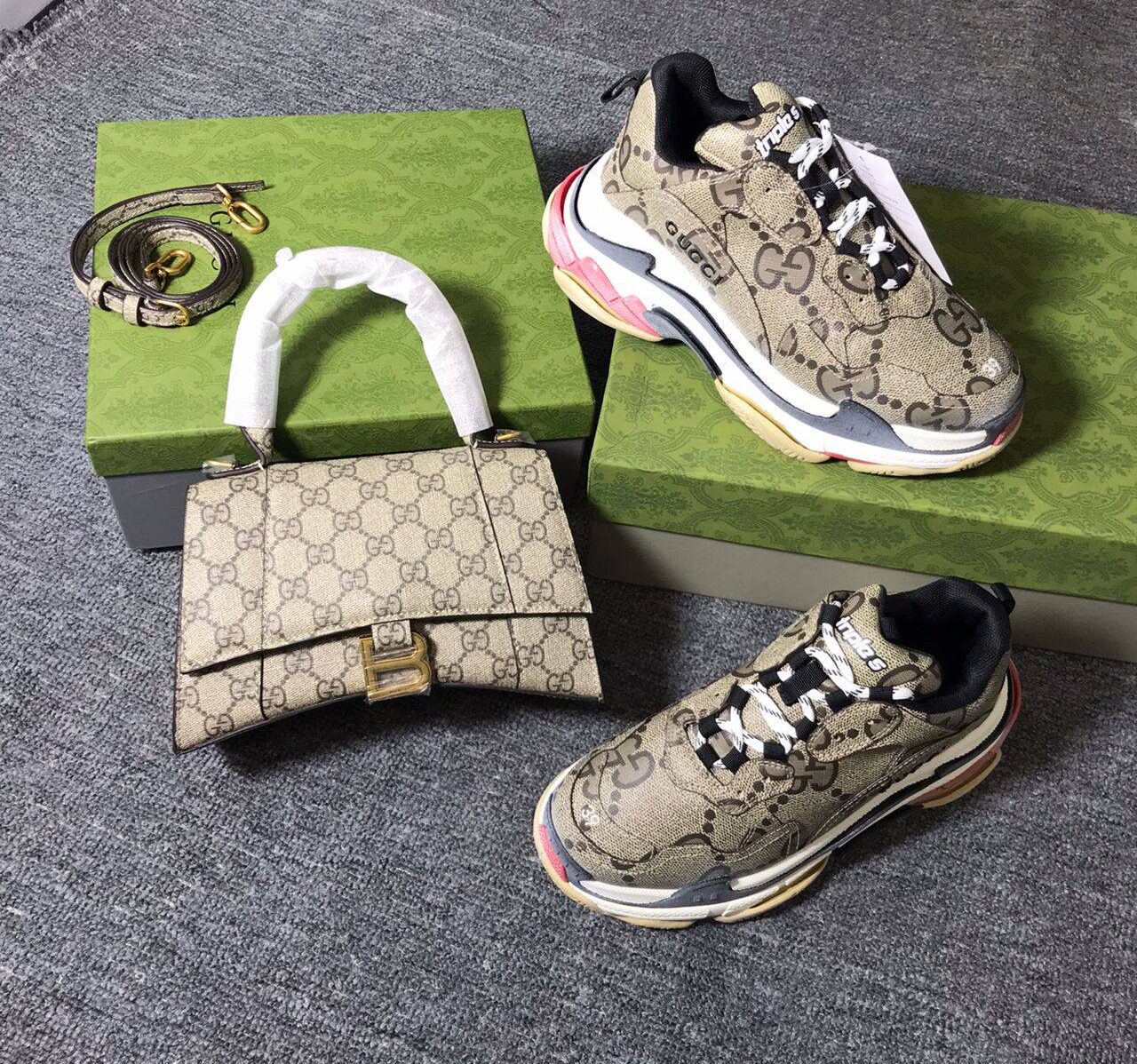 Balen_ciaga Guc_ci Sneaker