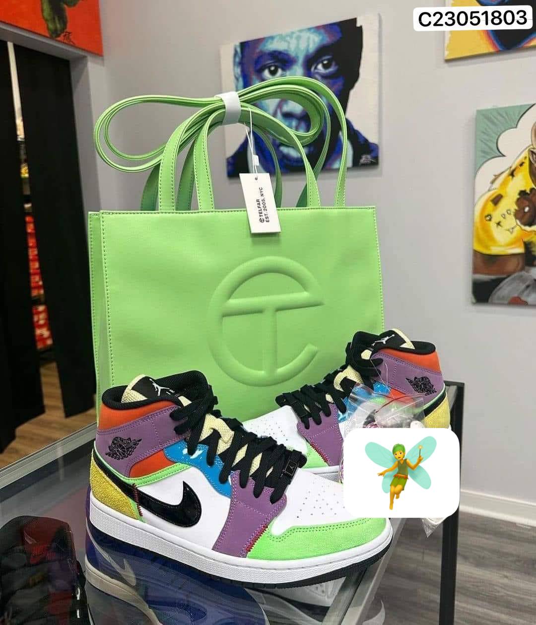 Tel_far Bag and Jor_dan Shoes Set