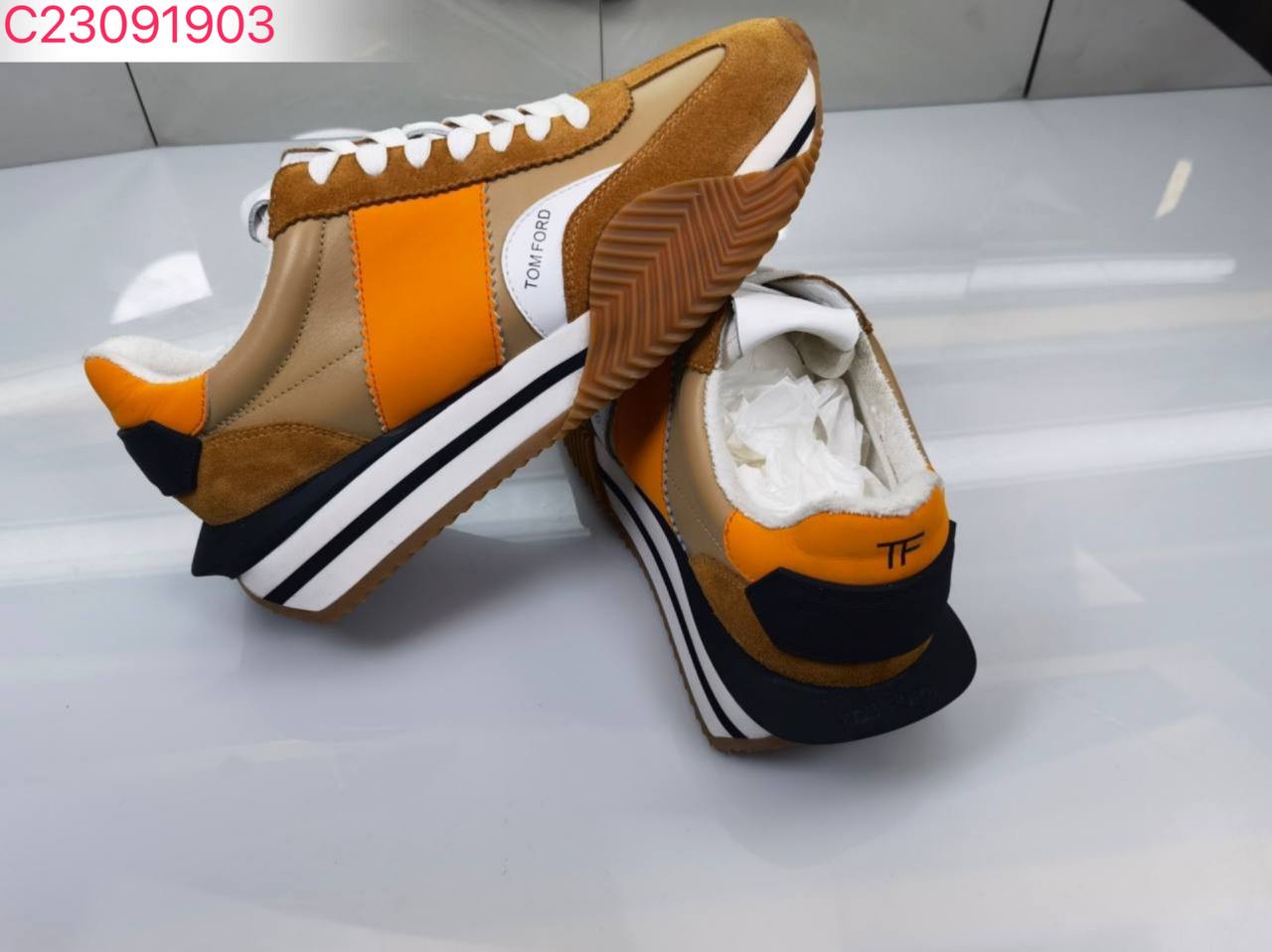 Tom_Ford James Suede Sports Shoes