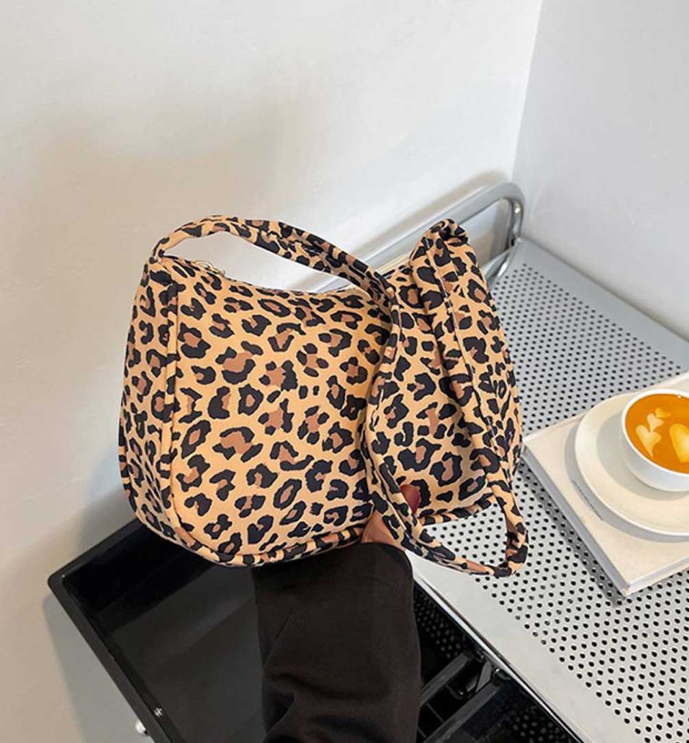 Nylon Bag, Small Print Bag for Women