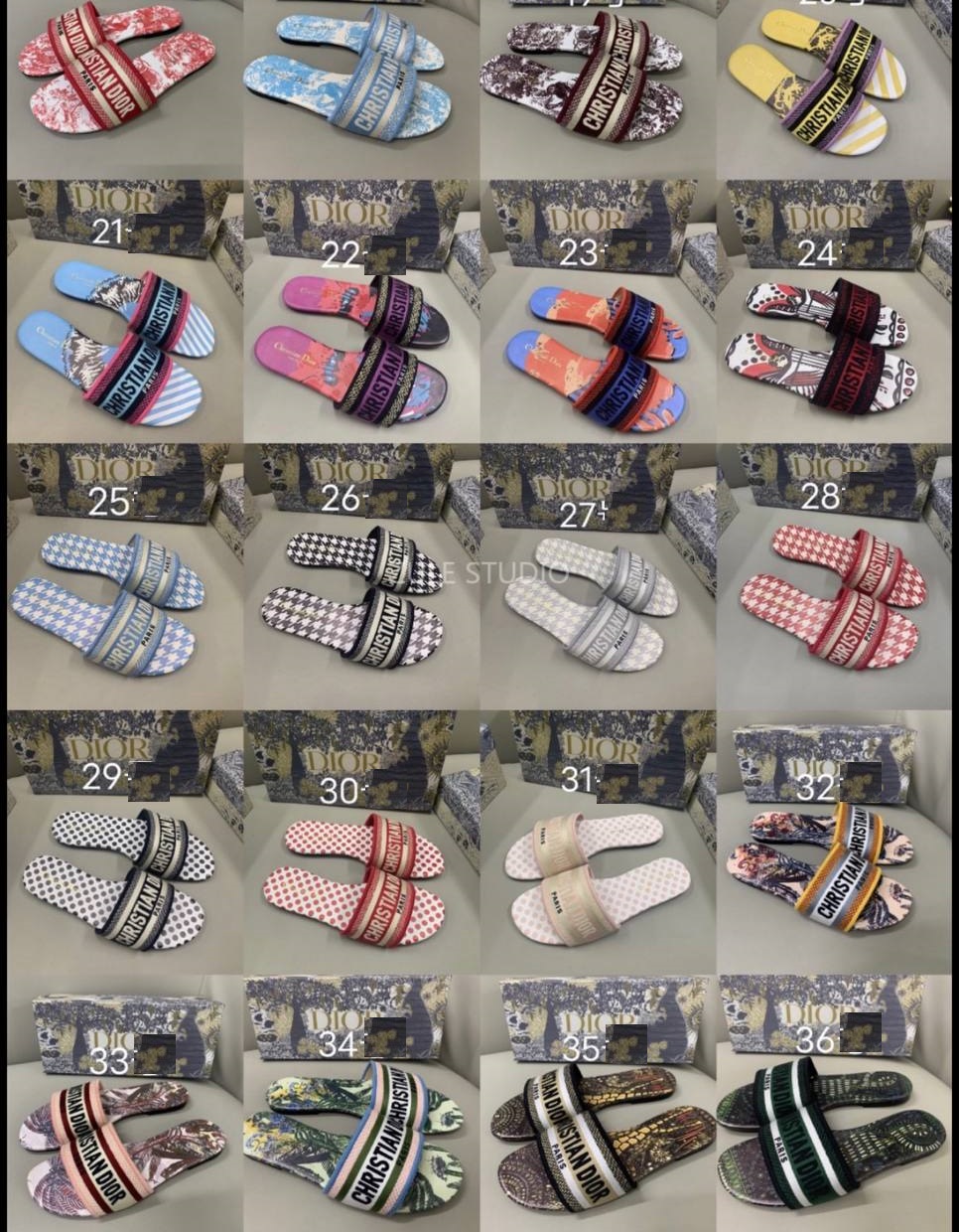 Dior Slides