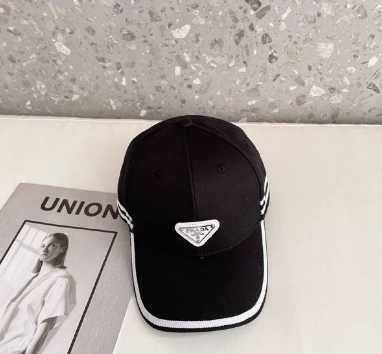 Pra_da Hat and LV Hat