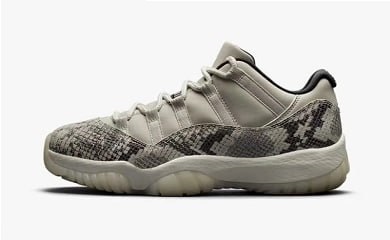 Air Jordan 11 Retro Low “Light Bone Snakeskin”