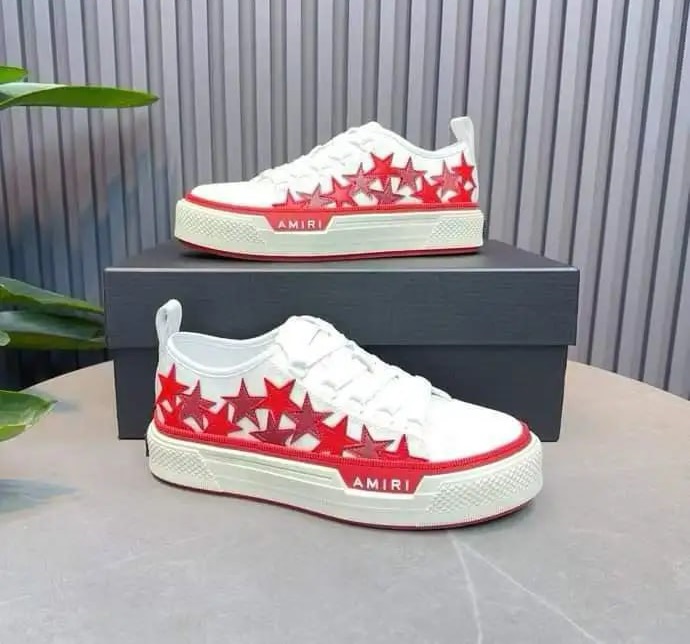 Amiri Stars Low Top Sneakers